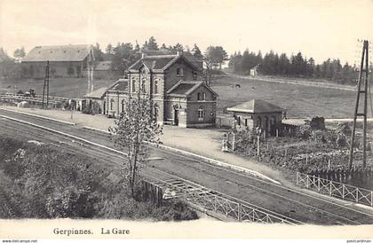 Belgique - GERPINNES (Hainaut) La Gare