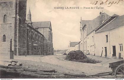 Belgique - HABAY LA NEUVE (Lux.) La place de l'église