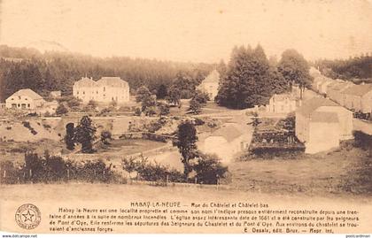 Belgique - HABAY LA NEUVE (Lux.) Rue du Châtelet et Châtelet-Bas