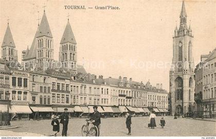 43488591 Tournai Hainaut Grand Place Tournai Hainaut