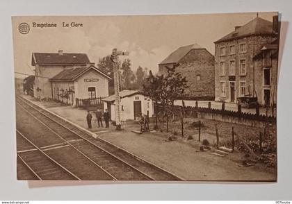 EMPTINNE ( HAMOIS )  / LA GARE / EDIT. J. DISKEUVRE