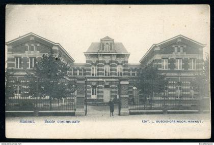 CPA - Carte Postale - Belgique - Hannut - Ecole communale (CP20456)