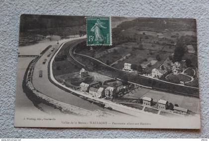 G747, vallée de la Meuse, Waulsort, panorama allant sur Hastière, Belgique