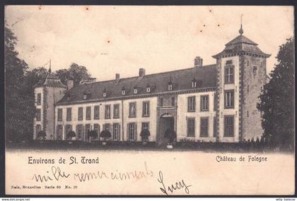 +++ CPA - Environs de St Trond - Château de FOLOGNE   //