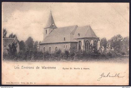 +++ CPA - Environs de WAREMME - Eglise St Martin à HEERS  //