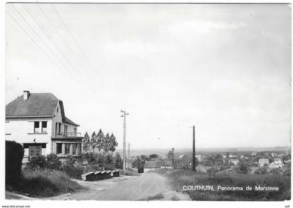 CPSM COUTHUIN, PANORAMA DE MARZINNE, HERON, BELGIQUE