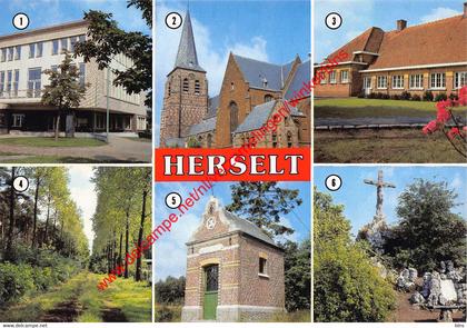 Gemeentehuis - Kerk St.-Servaas - Langdonkendreef - Kalvarieberg - Herselt