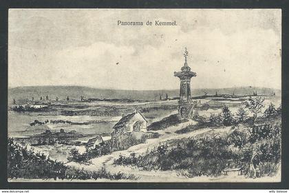 +++ CPA - Panorama de KEMMEL - Heuvelland - Cachet Relais  //