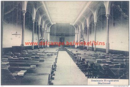 1909 Seminarie Hoogstraten Studiezaal