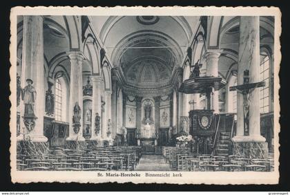 SINT MARIA HOOREBEKE   BINNENZICHT KERK