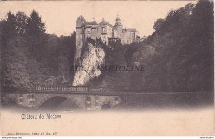 BELGIUM - Modave - Chateau 1905