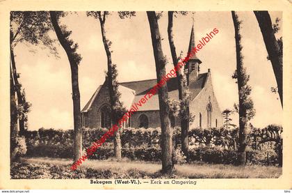 Kerk en omgeving - Bekegem Ichtegem