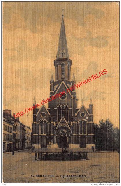 Eglise Ste-Croix - 1914 - Elsene - Ixelles