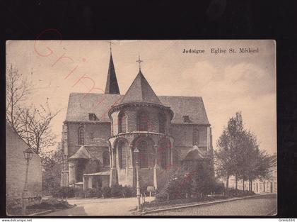 Jodoigne - Eglise St. Médard - postkaart