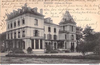 BELGIQUE - Jurbise - chateau des viviers - carte postale ancienne -