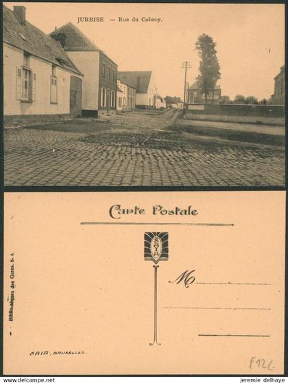 Carte postale - Jurbise : rue du cobroy