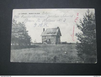 Masnuy-Saint-Jean , Jurbise   , carte postale militaire allemagne  ,  schöne  Karte