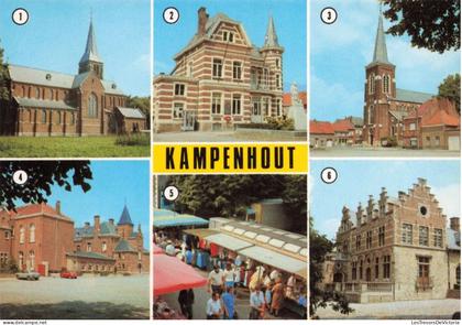 BELGIQUE - Kampenhout - Multi-vues - Colorisé - Carte Postale