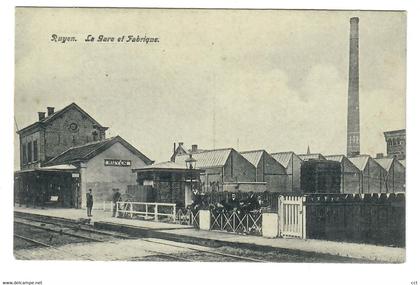 Ruyen  Ruien  Kluisbergen   La Gare et Fabrique    STATION STATIE