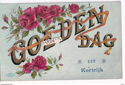 Kortrijk :   goedendag    (  met zegel )