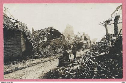 Belgique - LANGEMARK - Flandre occidentale - Carte photo - Foto - Guerre 14/18 - Carte N° 13