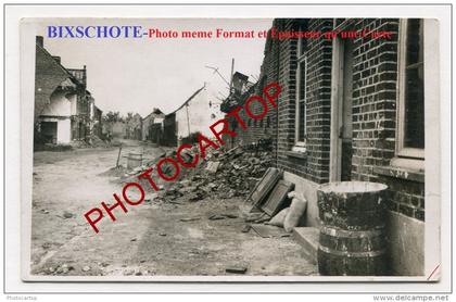 BIKSCHOTE-PHOTO allemande-Guerre-14-18-1WK-BELGIQUE-BELGIEN-Militaria-Flandern-