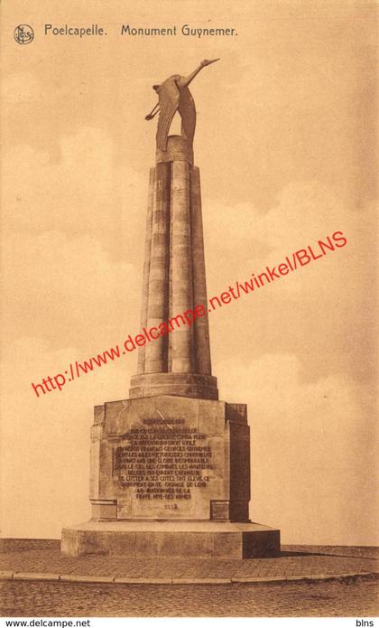 Monument Guynemer - Langemark-Poelkapelle