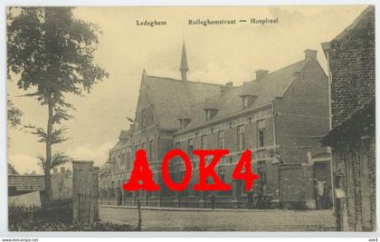 LEDEGEM Ledeghem 1916 Flandern Feldlazarett hospitaal