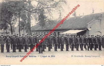 Camp de Beverloo - L'appel de Midi - Leopoldsburg (Kamp van Beverloo)