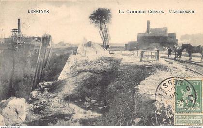 Belgique - LESSINES (Hainaut) La carrière Cosyns - L'ascenseur