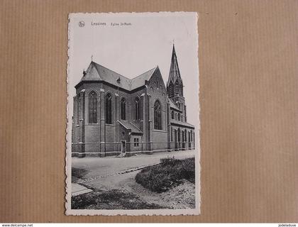 LESSINES Eglise Saint Roch  België Belgique Carte Postale Postcard