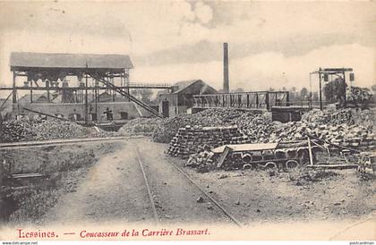 LESSINES (Hainaut) Concasseur de la Carrière Brassart