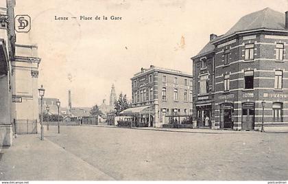 LEUZE (Hainaut) Place de la Gare