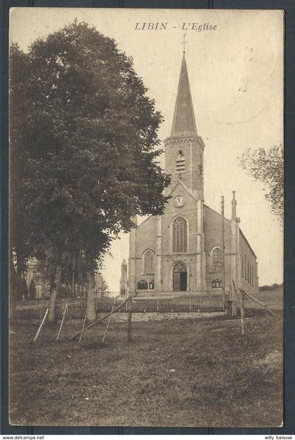 +++ CPA - LIBIN - L'Eglise  //