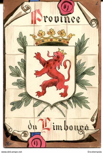 CPA - Carte Postale - Belgique - Blason - Province du Limbourg ( RH18392)