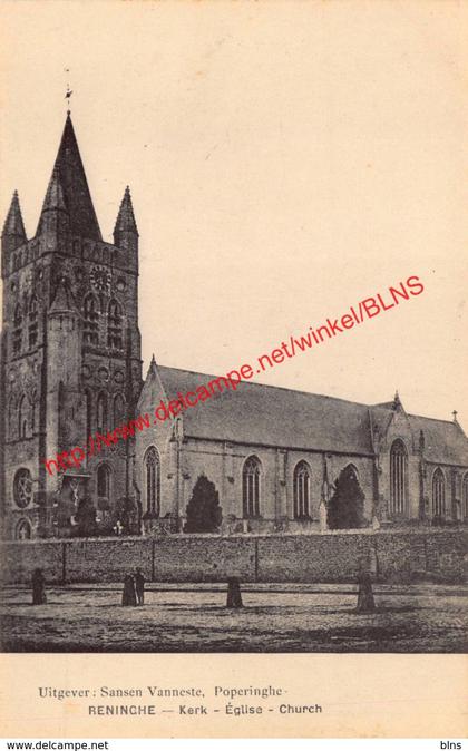 Kerk - Eglise Reninghe - Lo-Reninge