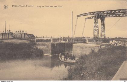 Pollinkhove  Lo-Reninge   Brug en Sluis van den ijzer