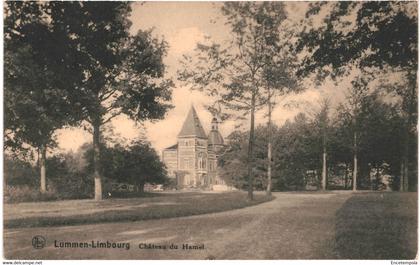 CPA Carte  Postale Belgique Lummen Château de Hamel   1924 VM47326