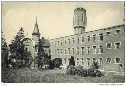 Lummen  : Sint-Fernandinstituut : zijgevel  :  (  Watertoren ) ( geschreven  )