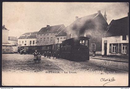 +++ CPA - DIEGHEM - Machelen - Le Tram   //