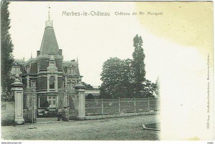 Merbes-Le-Château. Château de M. Marquet.