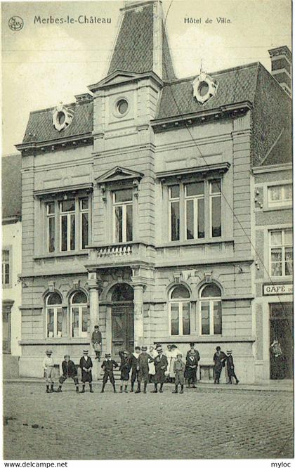 Merbes-le-Château. Hôtel de Ville.