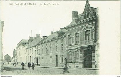 Merbes-le-Château.  Rue St. Martin.