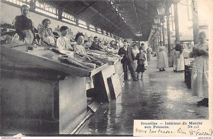 BRUXELLES - Intérieur du Marché aux Poissons