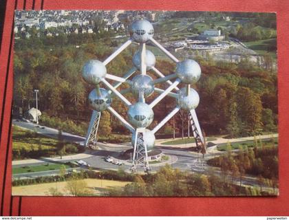 Bruxelles / Brussel - Flugaufnahme Atomium