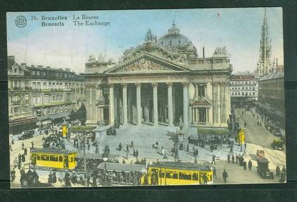 Bruxelles - la bourse  - qr77