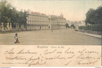 CPA Belgique > Bruxelles > Monuments, édifices - Palais du Roi