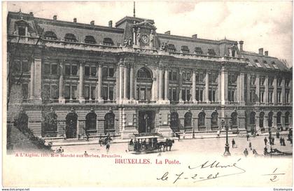 CPA Carte Postale Belgique Belgique Bruxelles La Poste 1903  VM78838