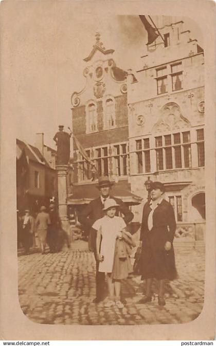 Exposition de Bruxelles 1935 - Le Vieux Bruxelles - CARTE PHOTO