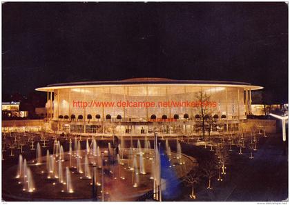 The Pavilion of U.S.A. By night - Brussel Bruxelles